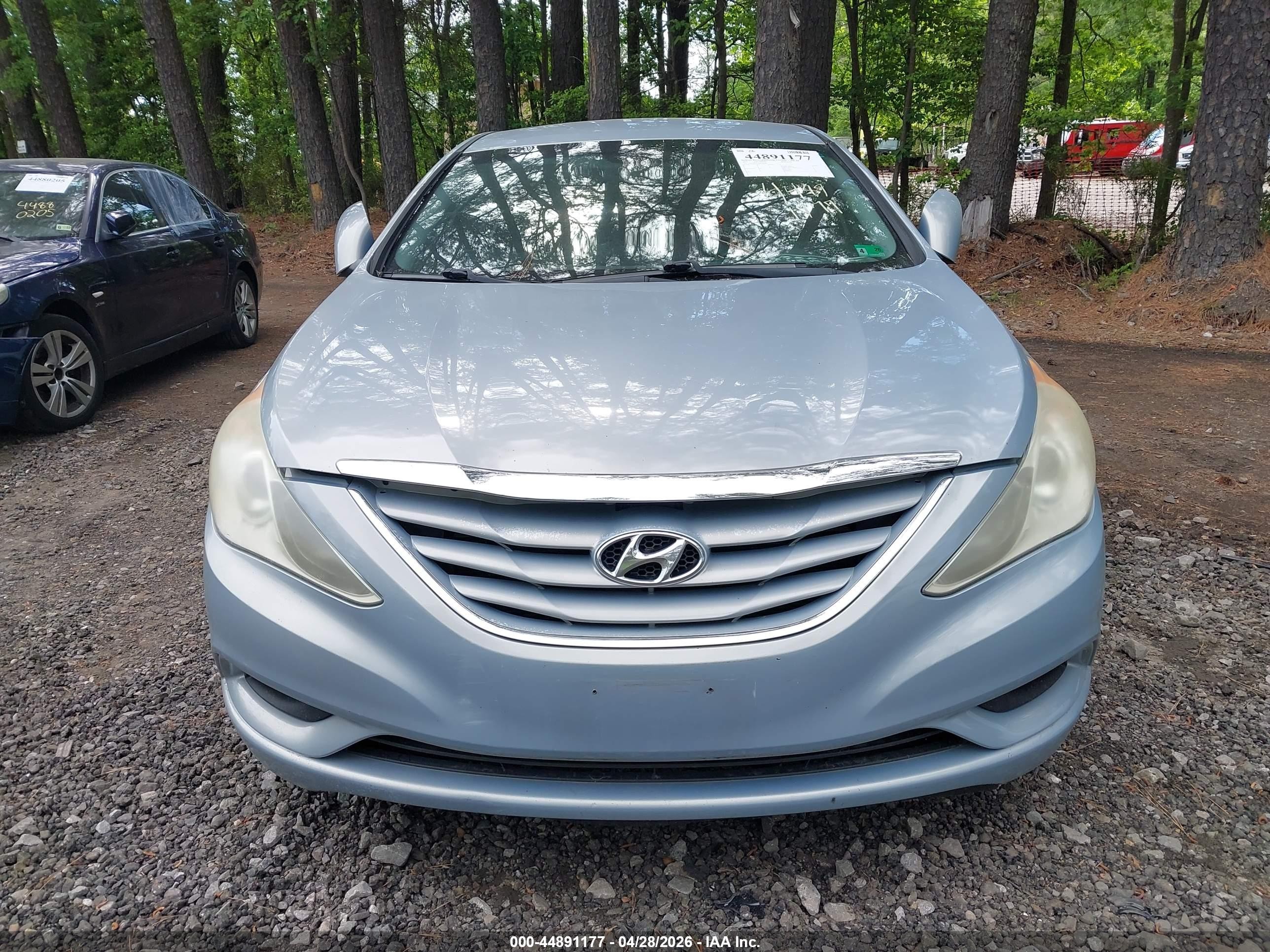 2011 Hyundai Sonata Gls Light Blue vin: 5NPEB4AC9BH181945