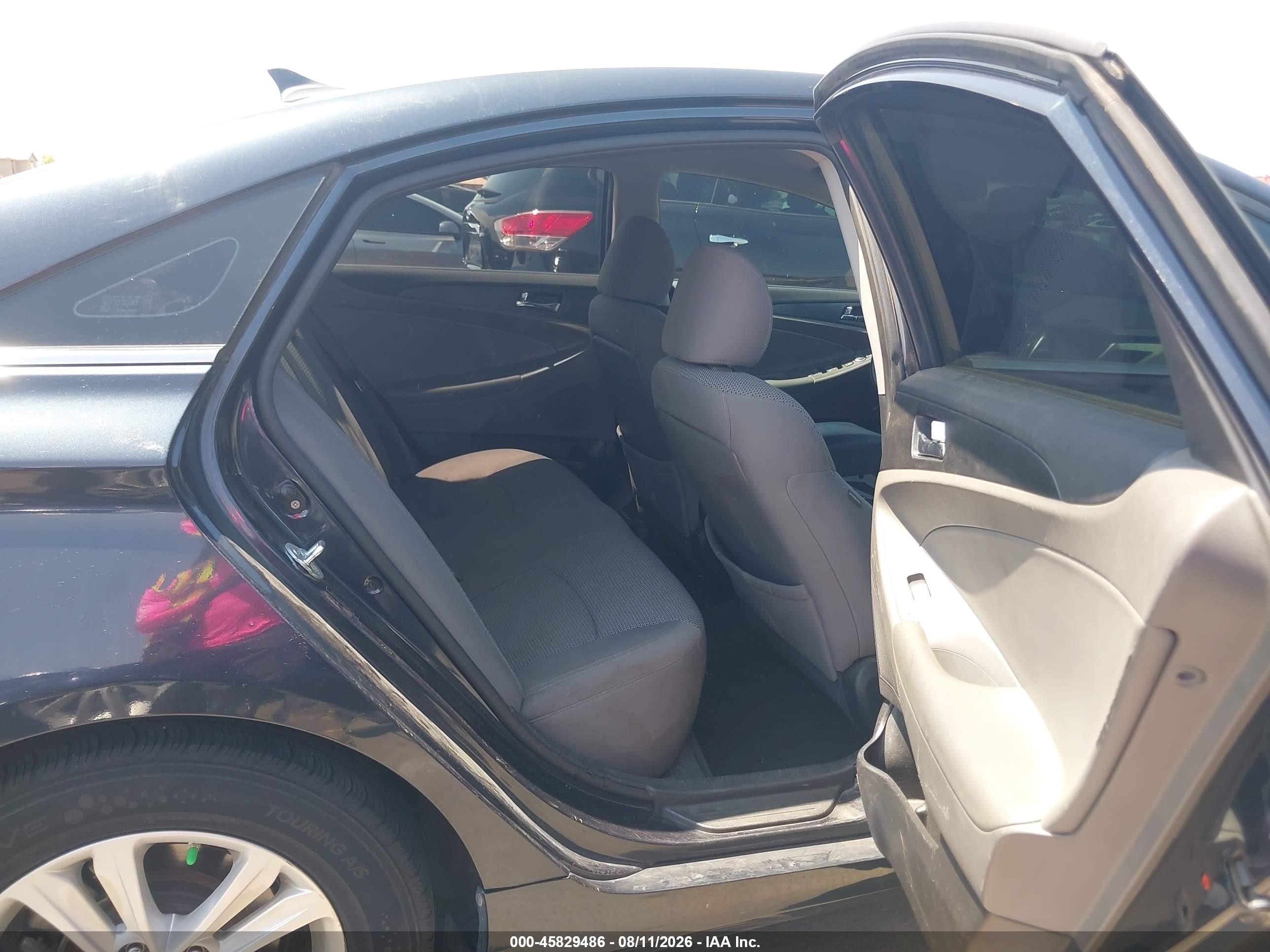 2011 Hyundai Sonata Gls Black vin: 5NPEB4AC9BH190239