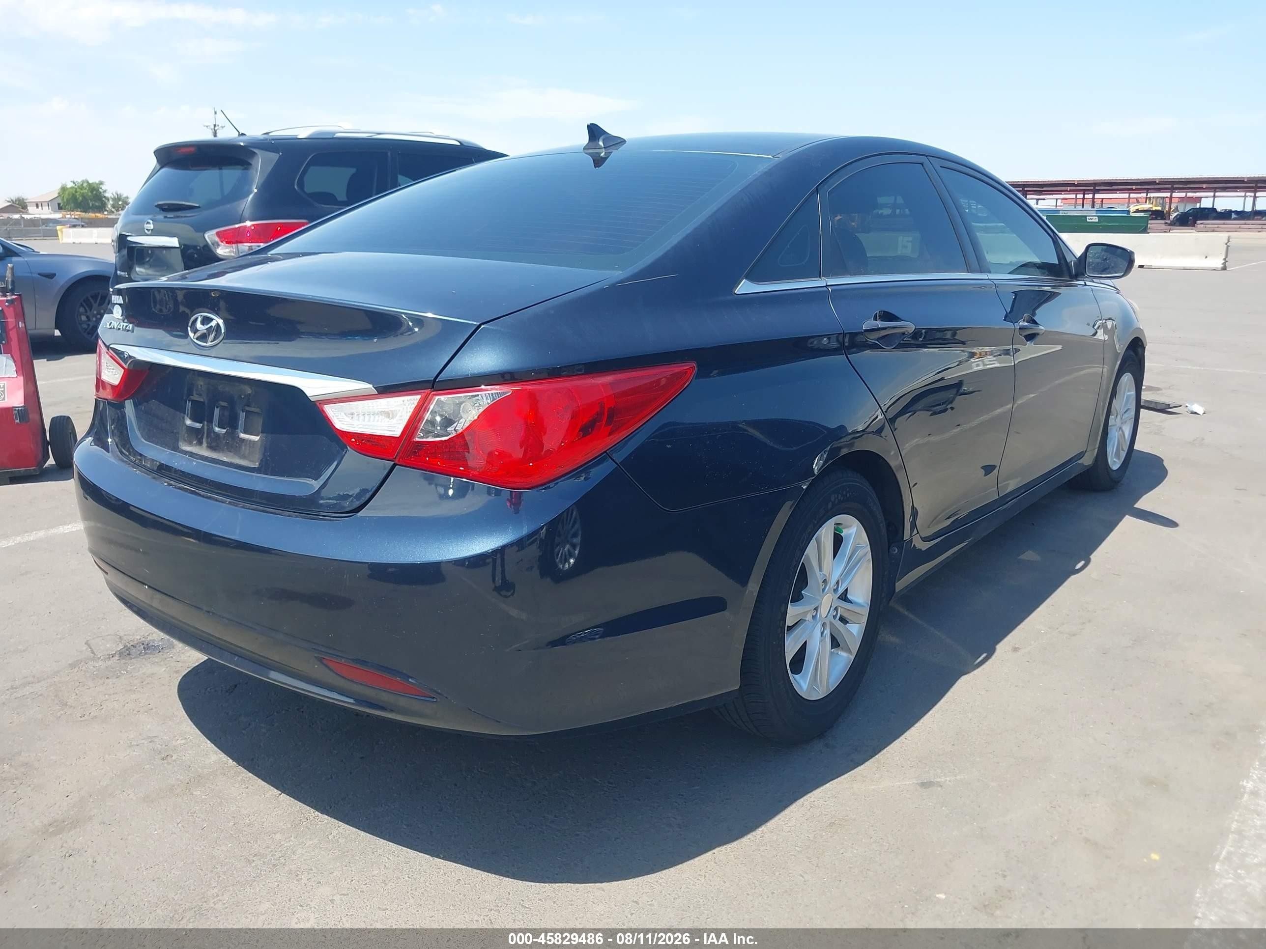 2011 Hyundai Sonata Gls Black vin: 5NPEB4AC9BH190239