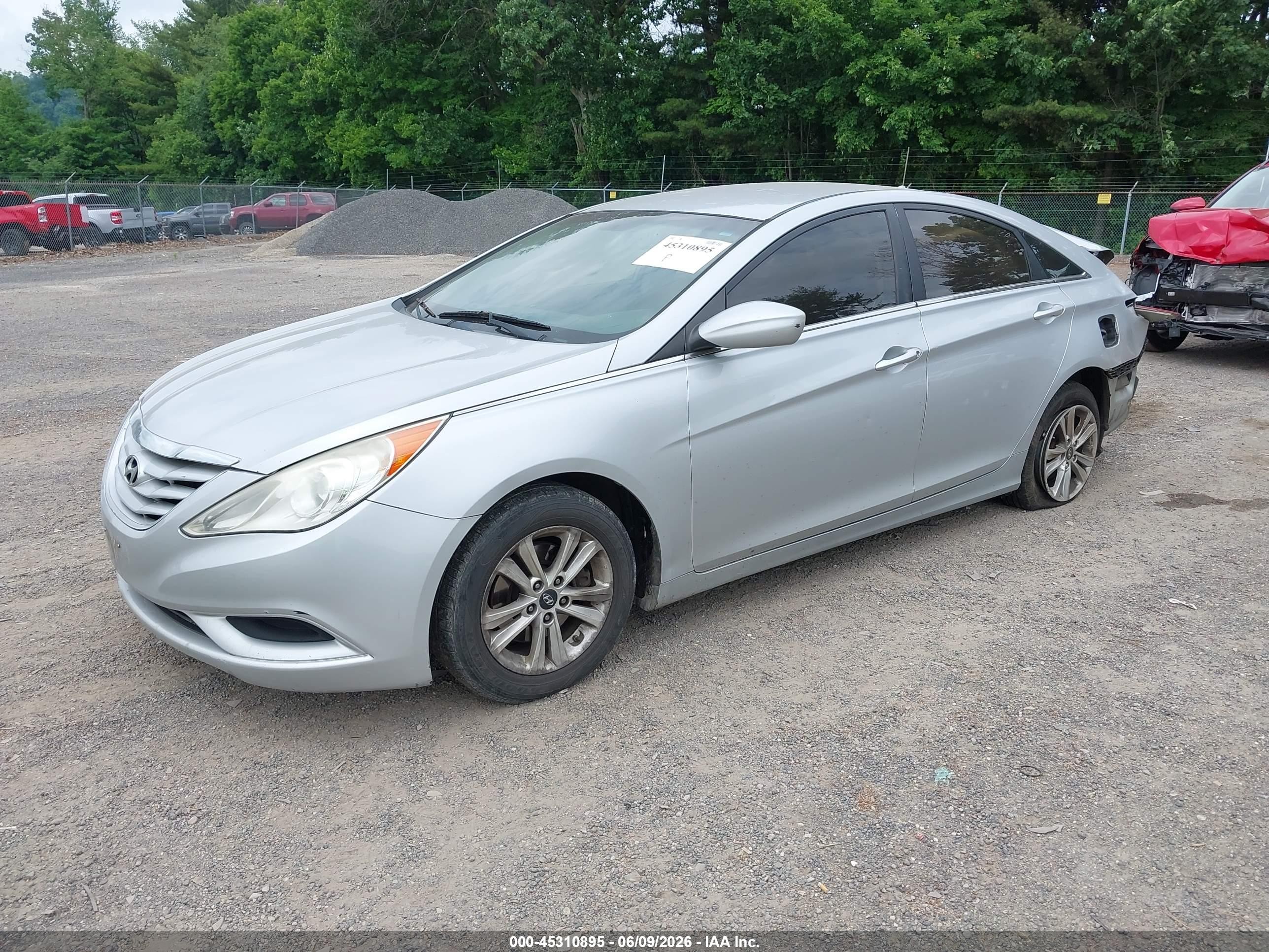 2011 Hyundai Sonata Gls Серебряный vin: 5NPEB4AC9BH198261