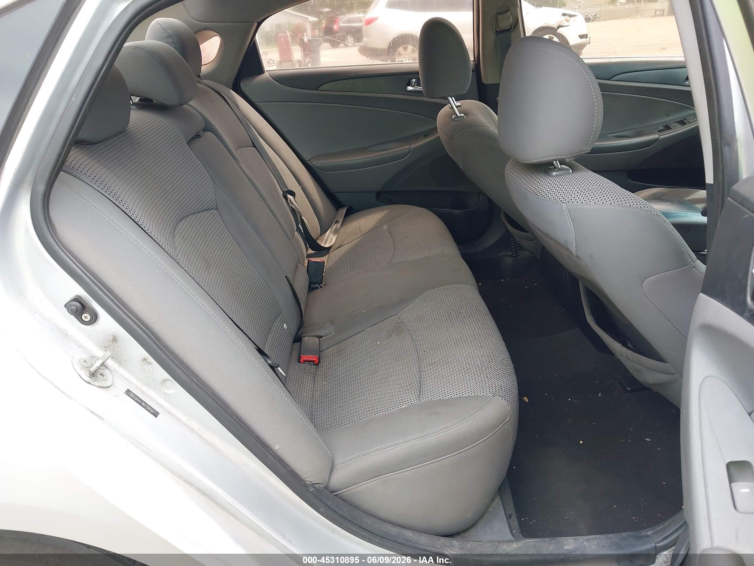 2011 Hyundai Sonata Gls Серебряный vin: 5NPEB4AC9BH198261