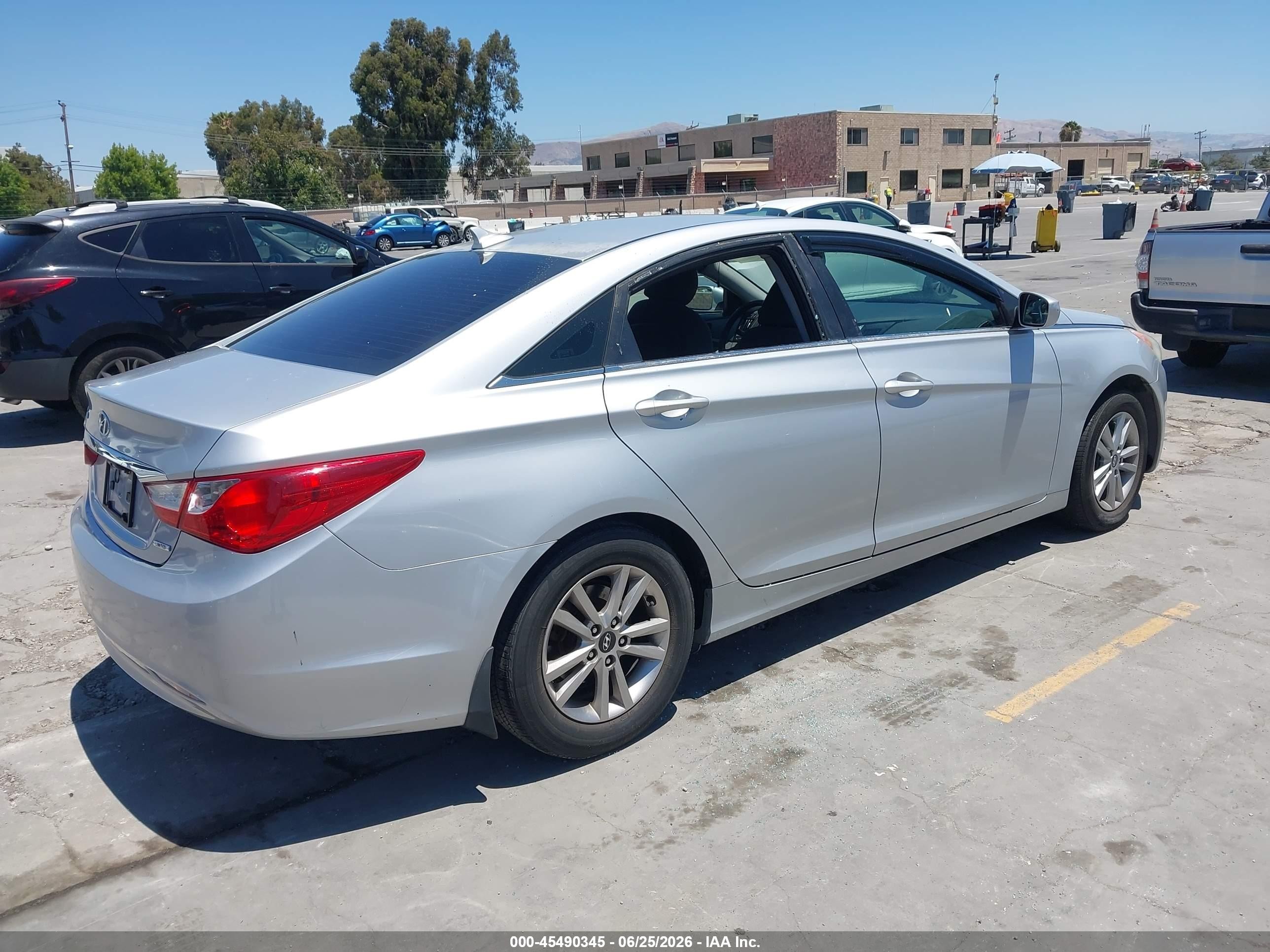 2011 Hyundai Sonata Gls Silver vin: 5NPEB4AC9BH203006