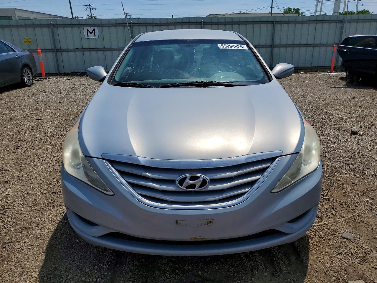 2011 Hyundai Sonata Gls Silver vin: 5NPEB4AC9BH224289