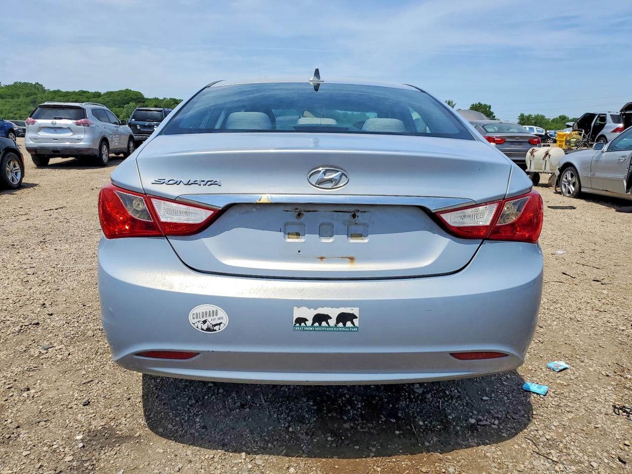 2011 Hyundai Sonata Gls Silver vin: 5NPEB4AC9BH224289