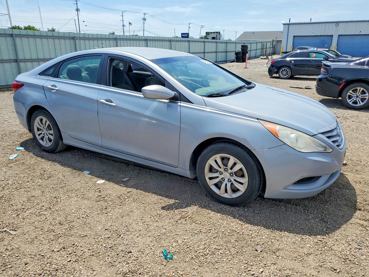2011 Hyundai Sonata Gls Silver vin: 5NPEB4AC9BH224289