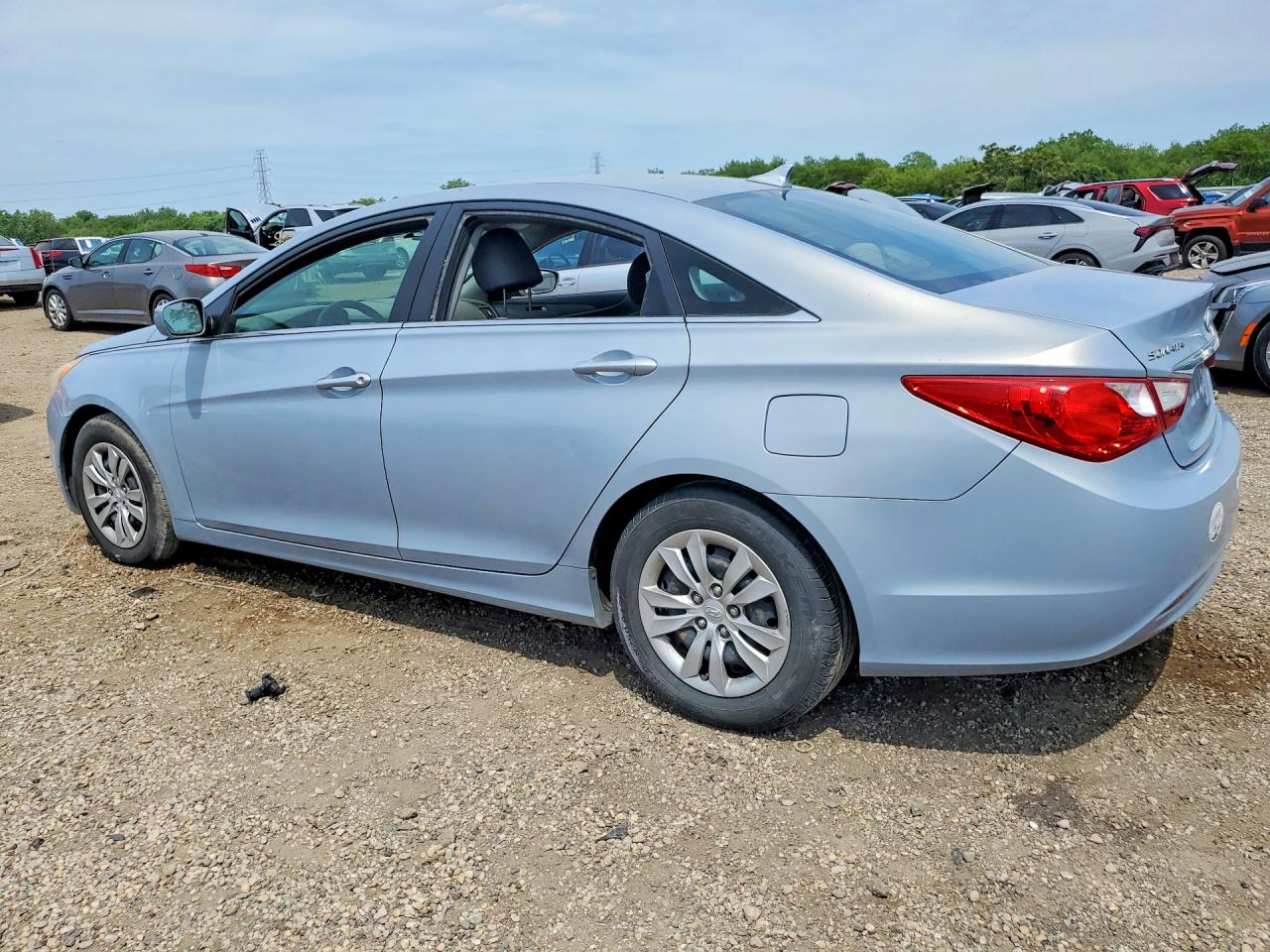 2011 Hyundai Sonata Gls Silver vin: 5NPEB4AC9BH224289
