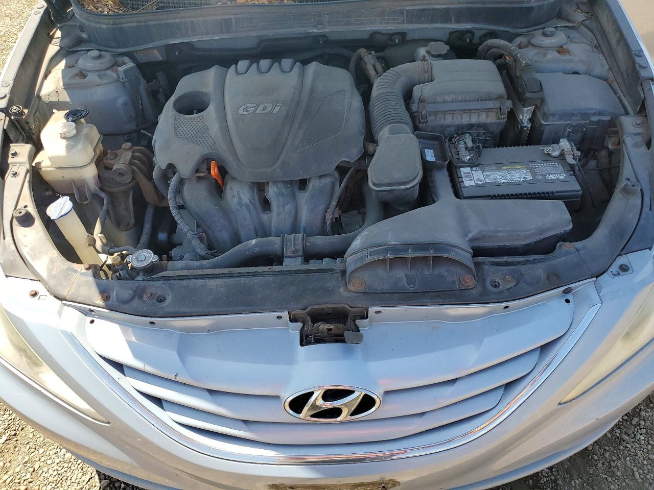 2011 Hyundai Sonata Gls Silver vin: 5NPEB4AC9BH224289