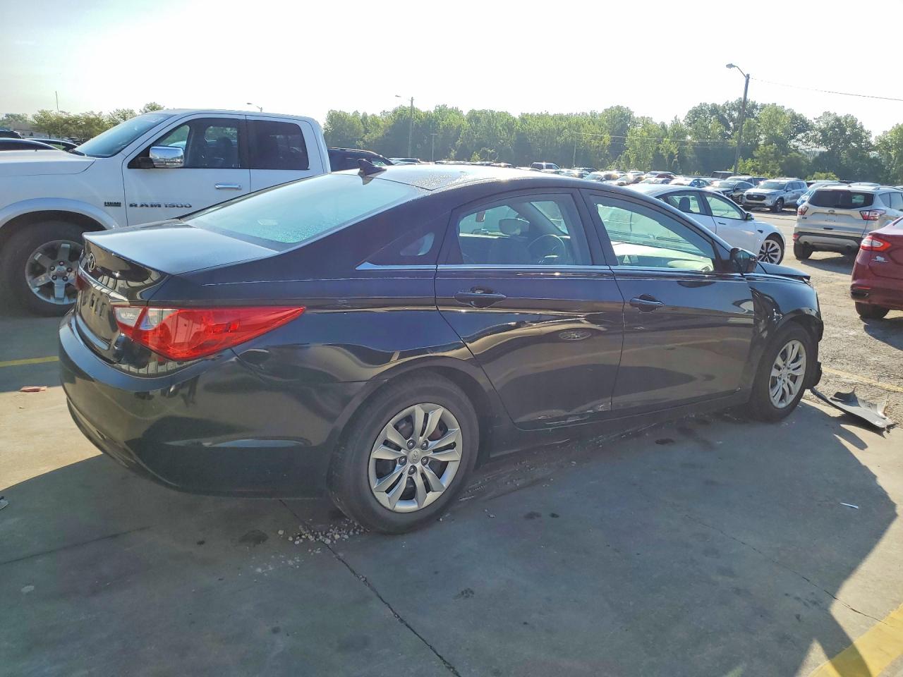 2011 Hyundai Sonata Gls Black vin: 5NPEB4AC9BH229055