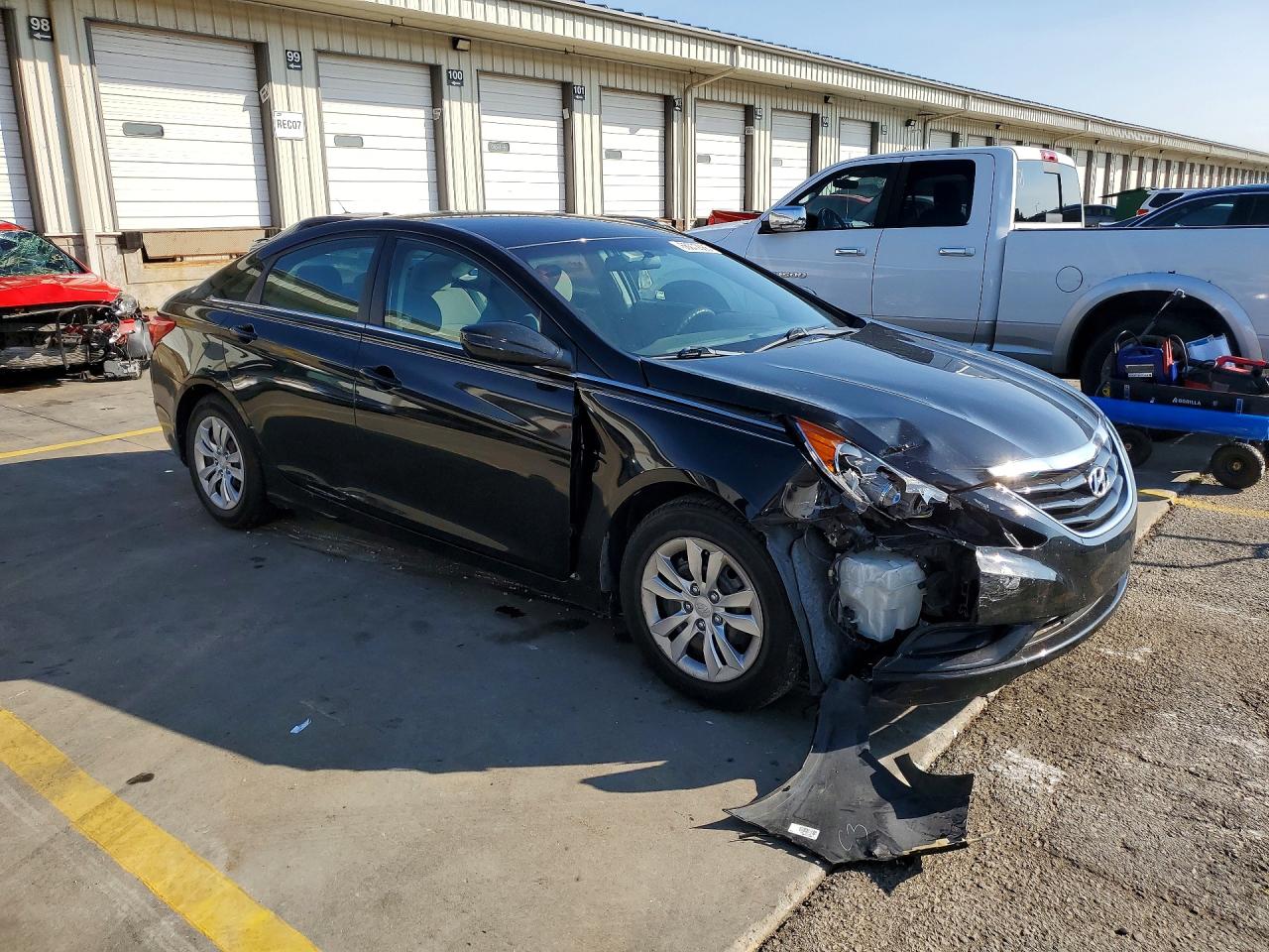2011 Hyundai Sonata Gls Black vin: 5NPEB4AC9BH229055