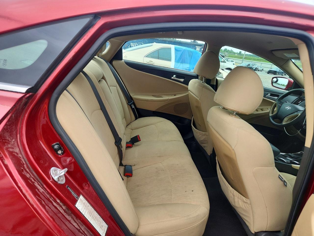 2011 Hyundai Sonata Gls Red vin: 5NPEB4AC9BH230447