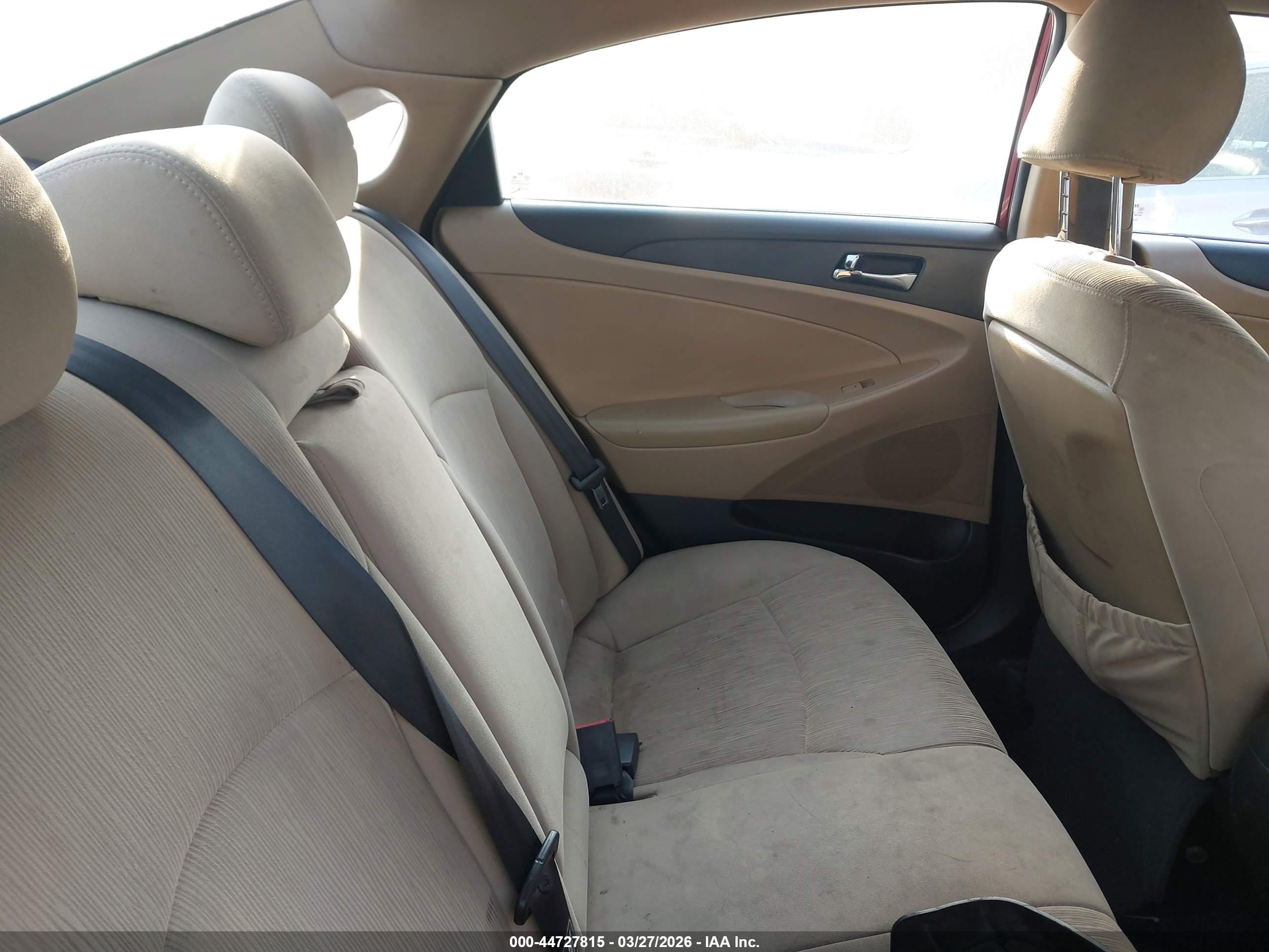 2011 Hyundai Sonata Gls Red vin: 5NPEB4AC9BH230805