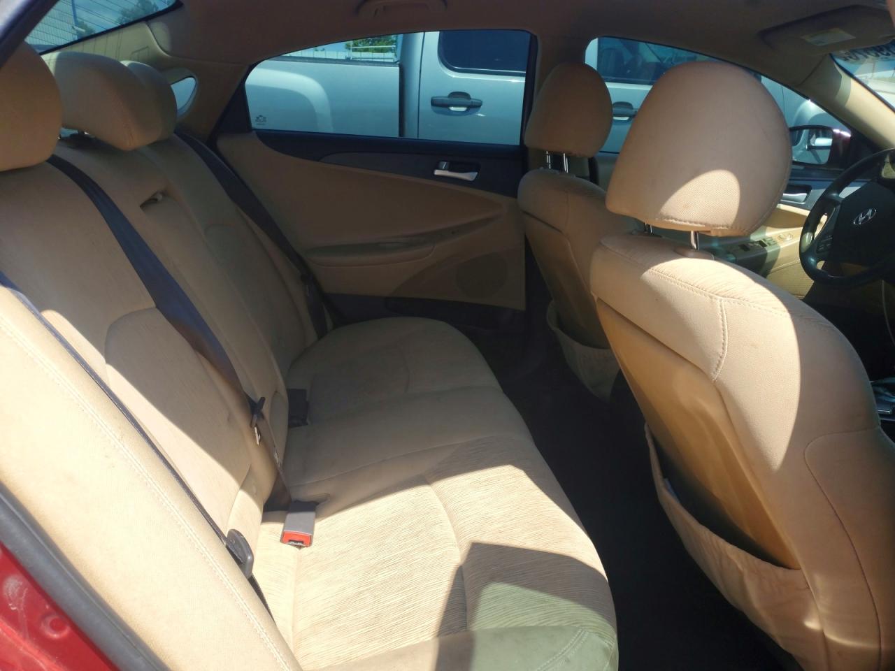 2011 Hyundai Sonata Gls Burgundy vin: 5NPEB4AC9BH238130