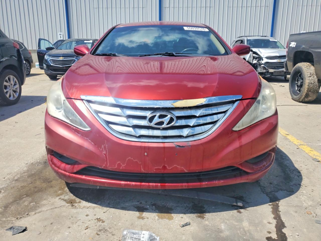 2011 Hyundai Sonata Gls Burgundy vin: 5NPEB4AC9BH238130