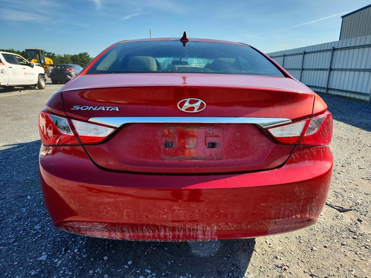 2011 Hyundai Sonata Gls Red vin: 5NPEB4AC9BH239911