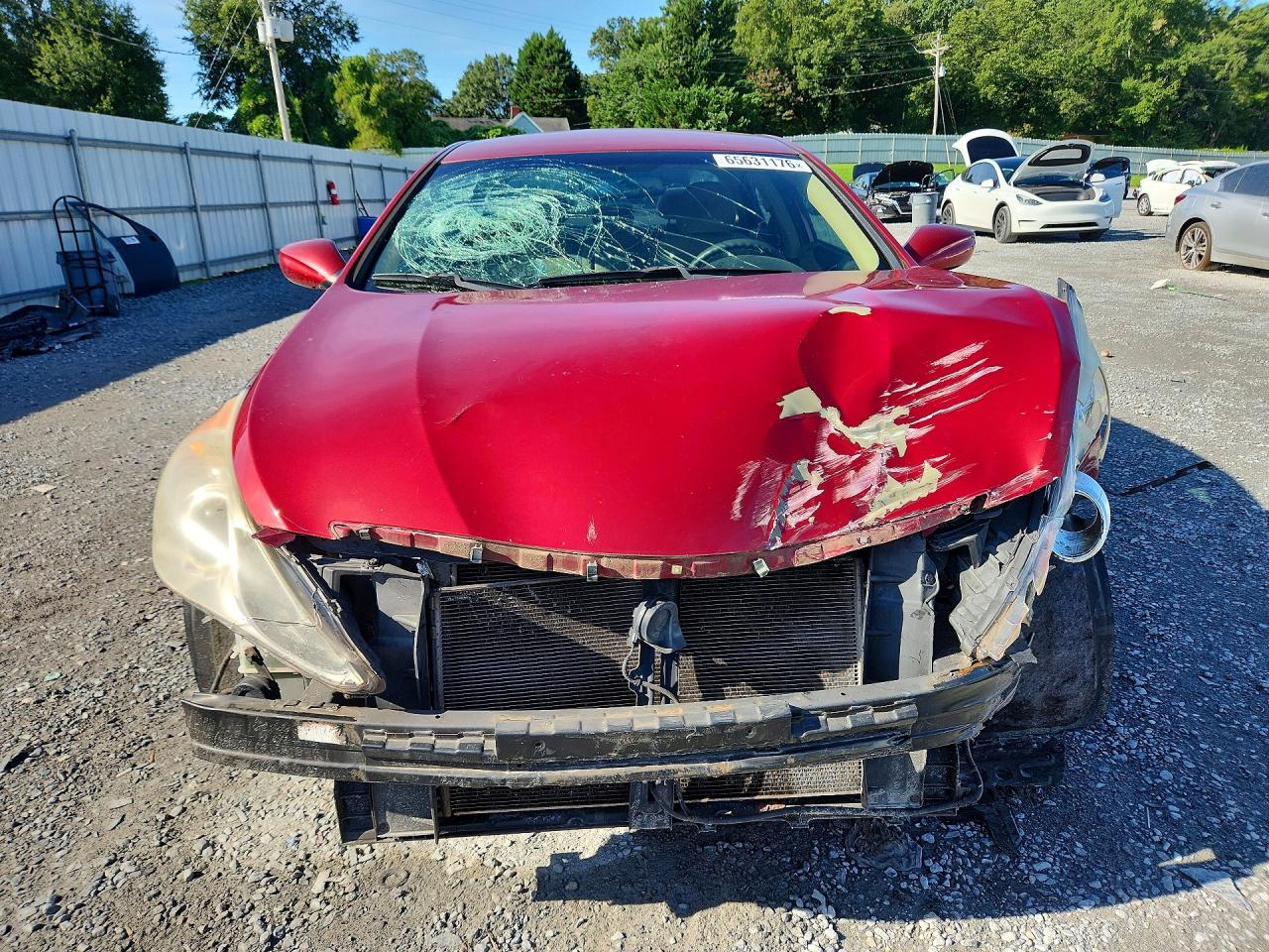 2011 Hyundai Sonata Gls Red vin: 5NPEB4AC9BH239911