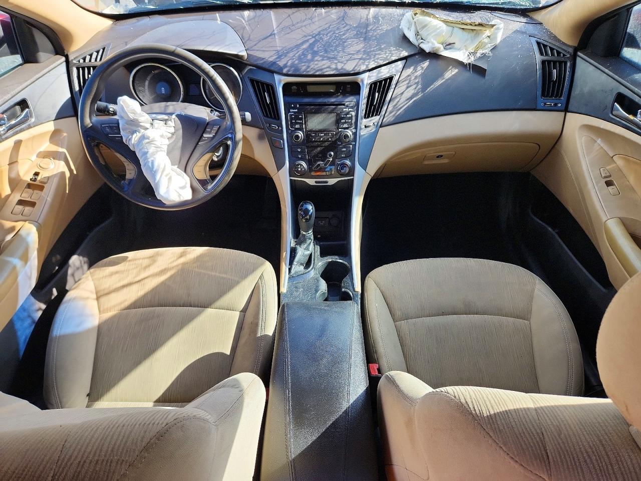 2011 Hyundai Sonata Gls Red vin: 5NPEB4AC9BH239911