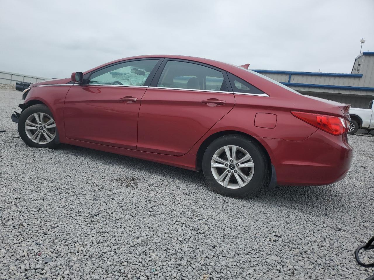 2011 Hyundai Sonata Gls Бордовый vin: 5NPEB4AC9BH247118