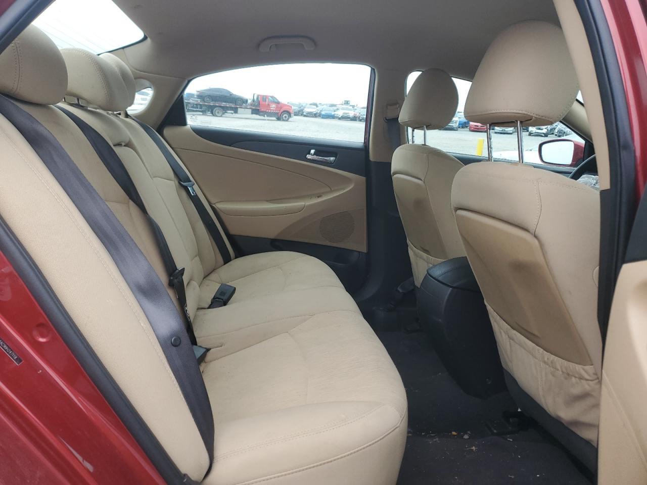 2011 Hyundai Sonata Gls Бордовый vin: 5NPEB4AC9BH247118