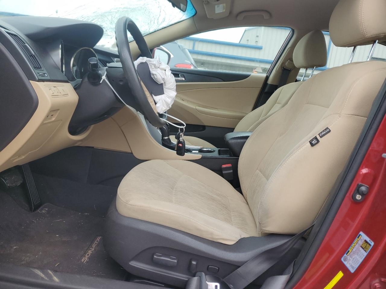 2011 Hyundai Sonata Gls Бордовый vin: 5NPEB4AC9BH247118