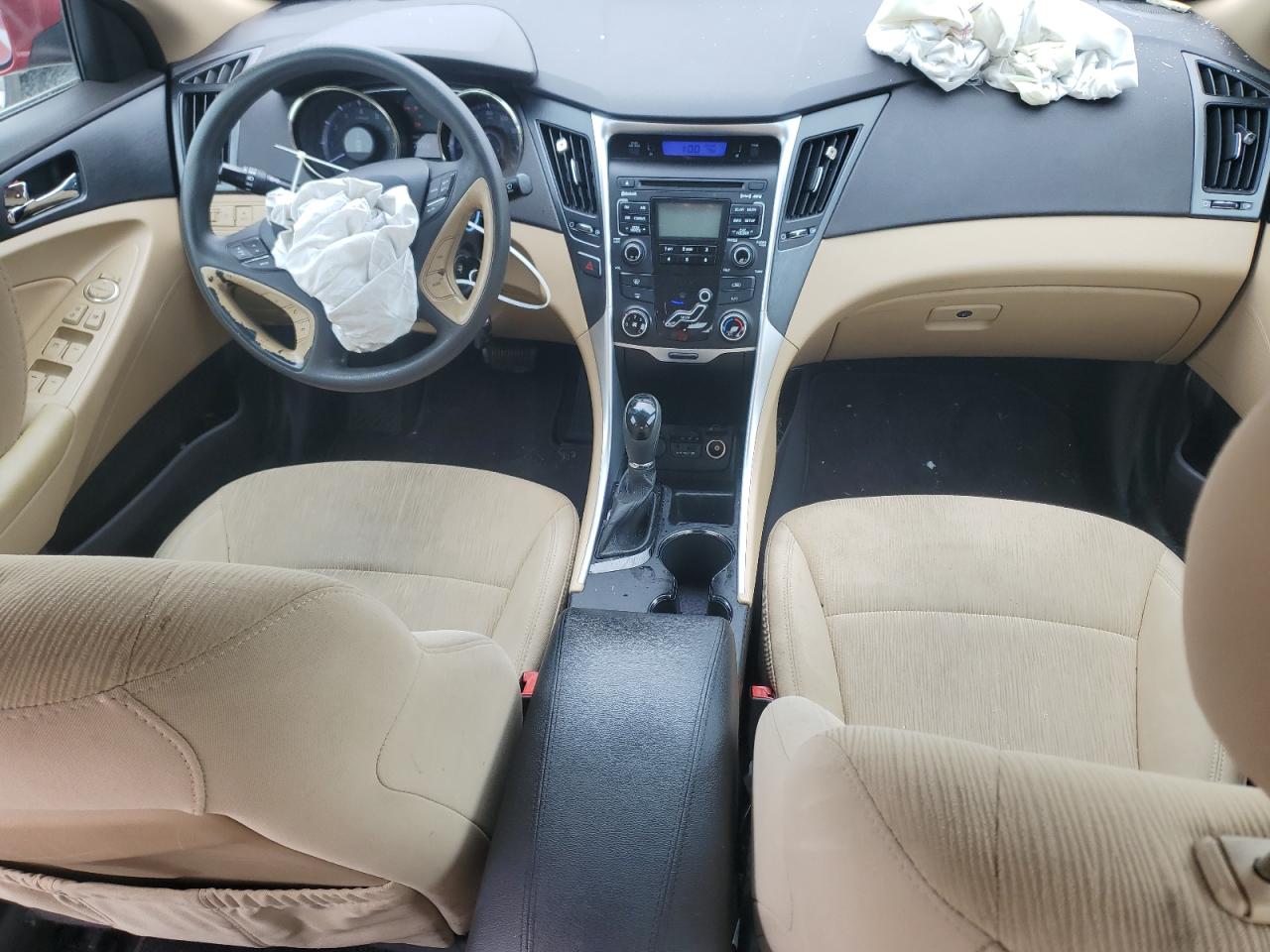 2011 Hyundai Sonata Gls Бордовый vin: 5NPEB4AC9BH247118