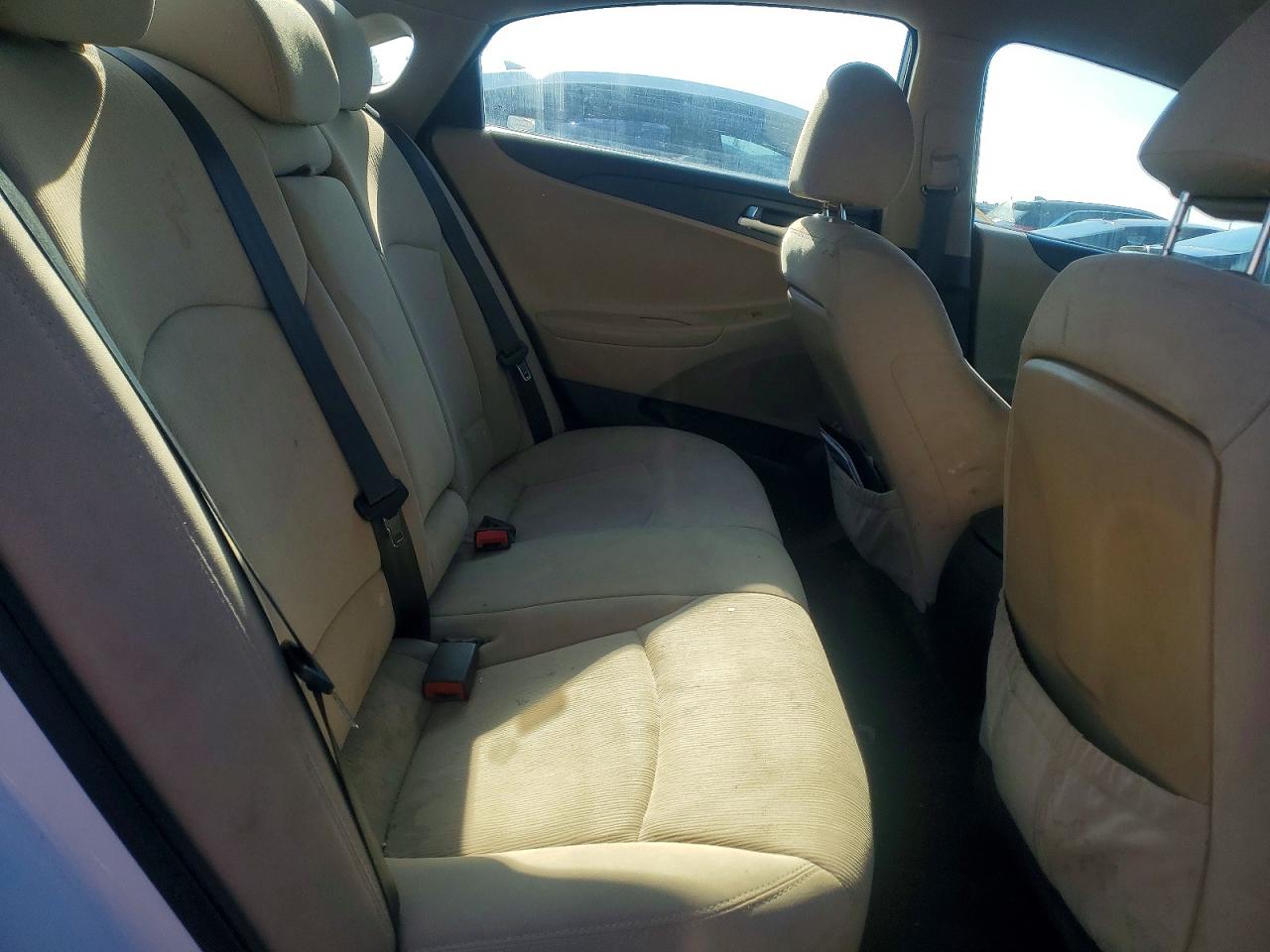 2011 Hyundai Sonata Gls White vin: 5NPEB4AC9BH253002