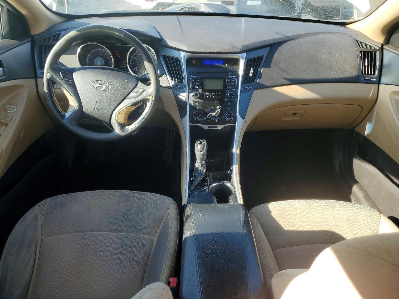 2011 Hyundai Sonata Gls White vin: 5NPEB4AC9BH253002
