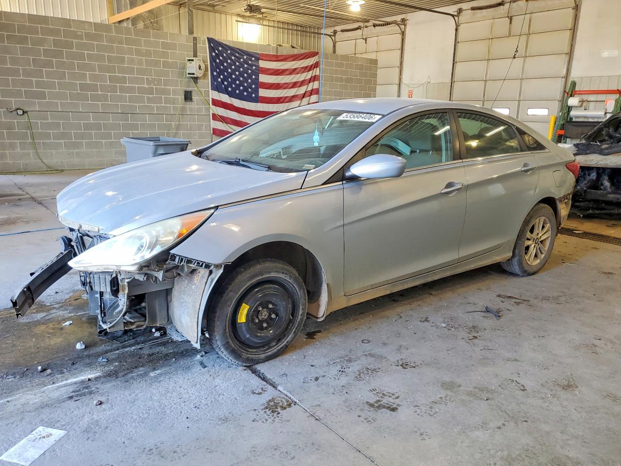 2011 Hyundai Sonata Gls Silver vin: 5NPEB4AC9BH265778
