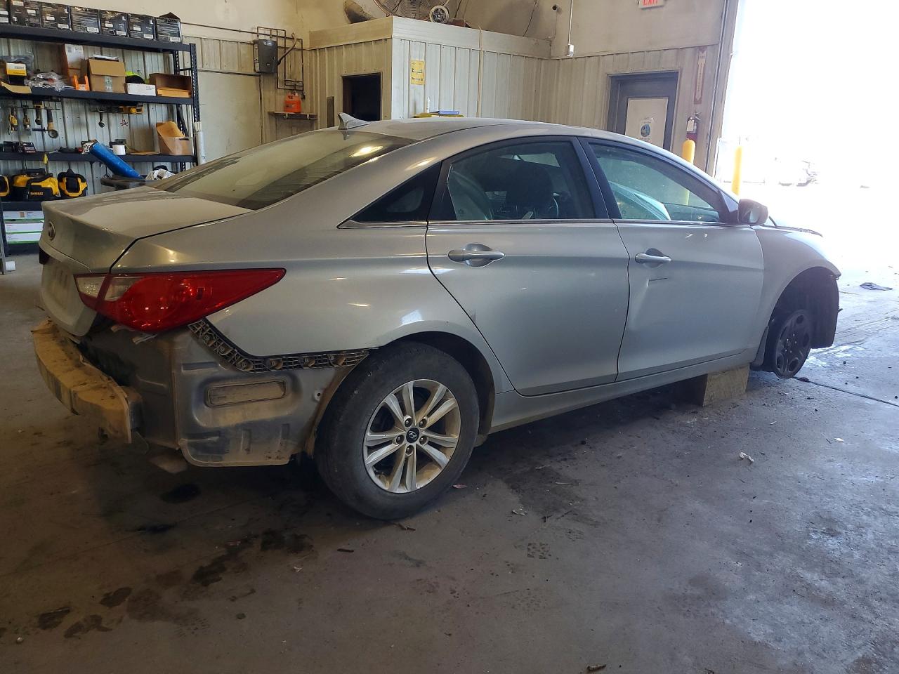 2011 Hyundai Sonata Gls Silver vin: 5NPEB4AC9BH265778