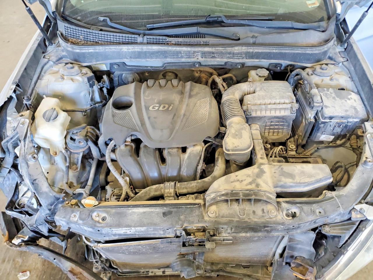 2011 Hyundai Sonata Gls Silver vin: 5NPEB4AC9BH265778