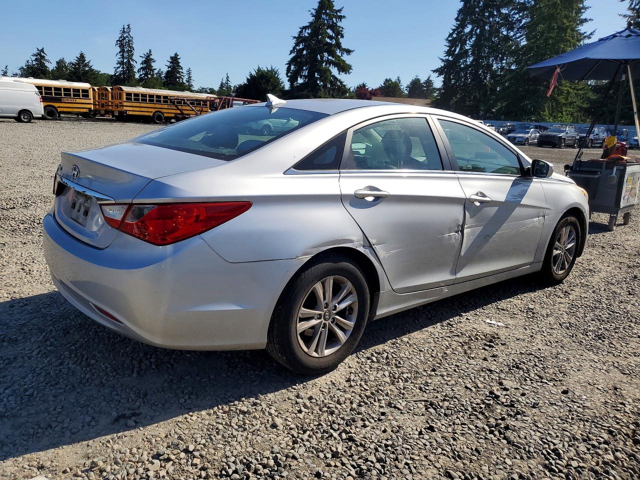 2011 Hyundai Sonata Gls Silver vin: 5NPEB4AC9BH269944