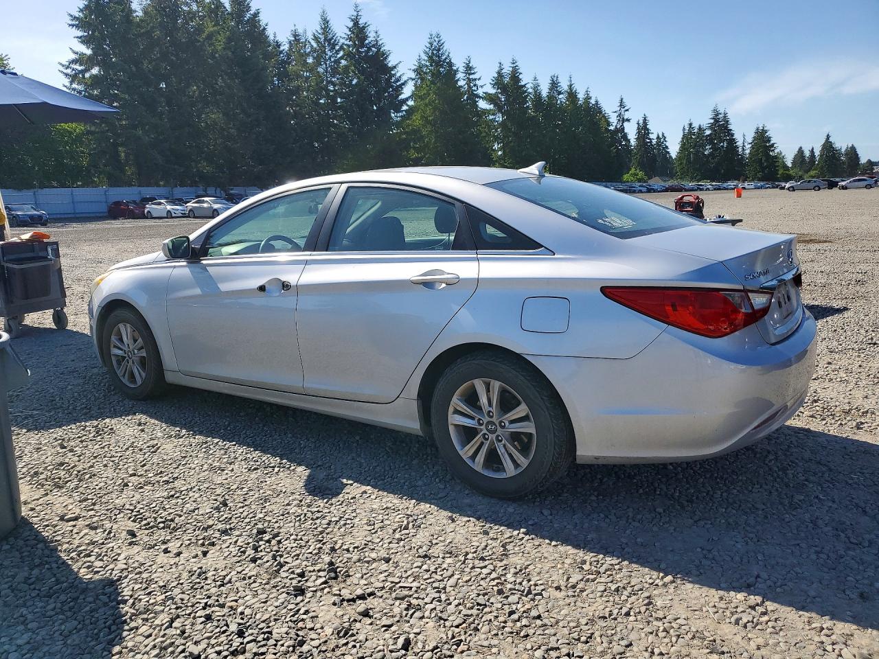 2011 Hyundai Sonata Gls Silver vin: 5NPEB4AC9BH269944