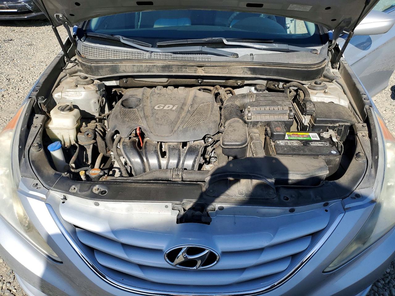 2011 Hyundai Sonata Gls Silver vin: 5NPEB4AC9BH269944