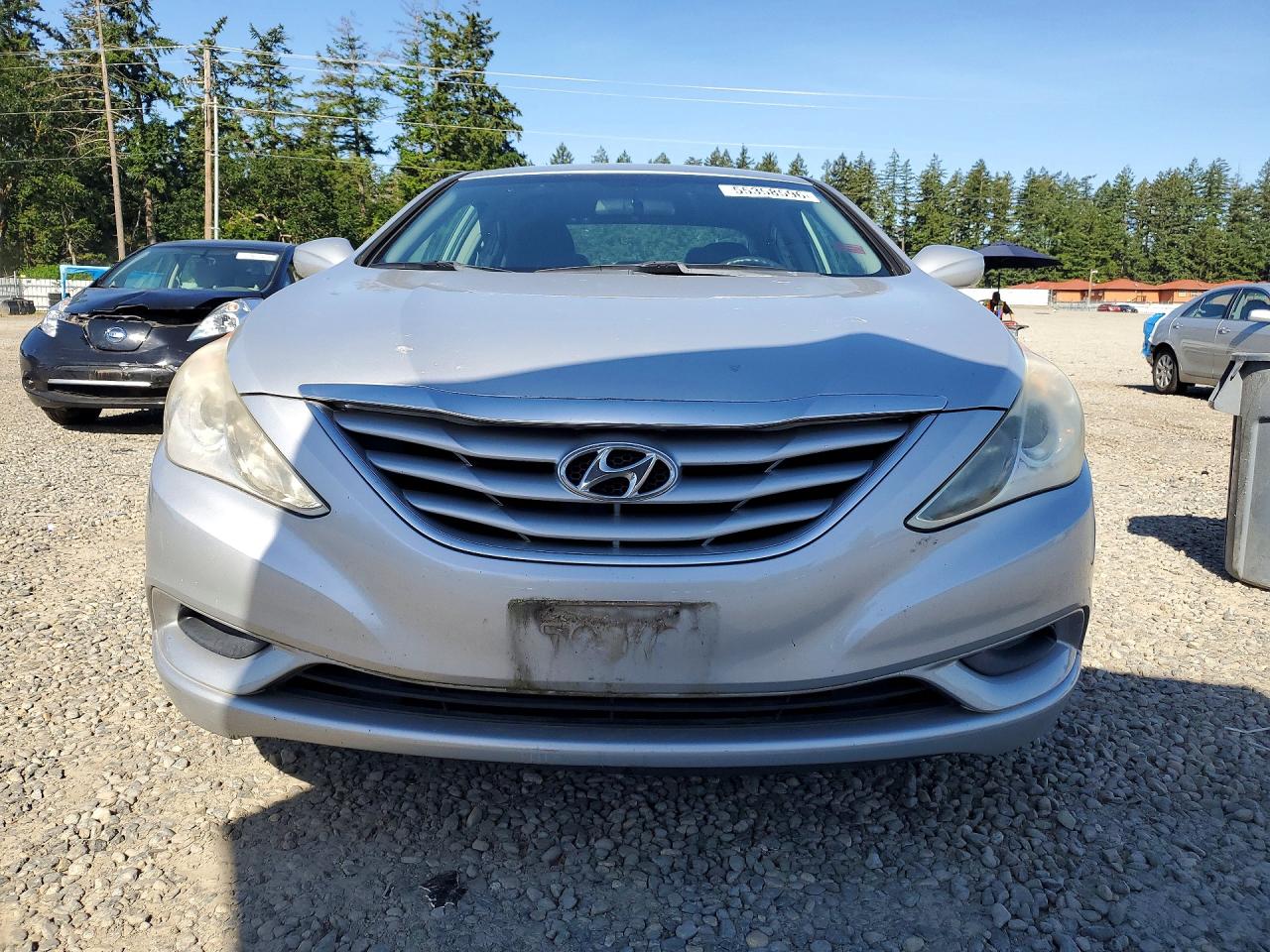 2011 Hyundai Sonata Gls Silver vin: 5NPEB4AC9BH269944