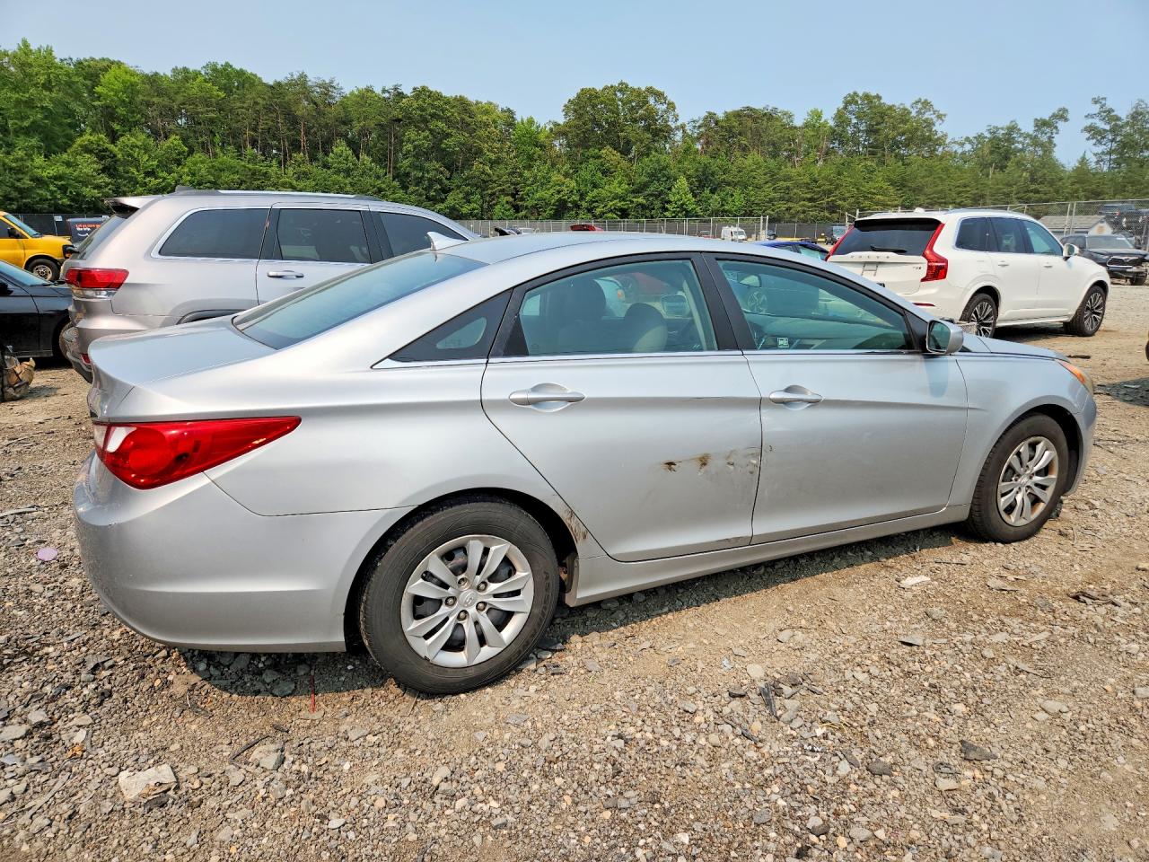 2011 Hyundai Sonata Gls Серебряный vin: 5NPEB4AC9BH285562