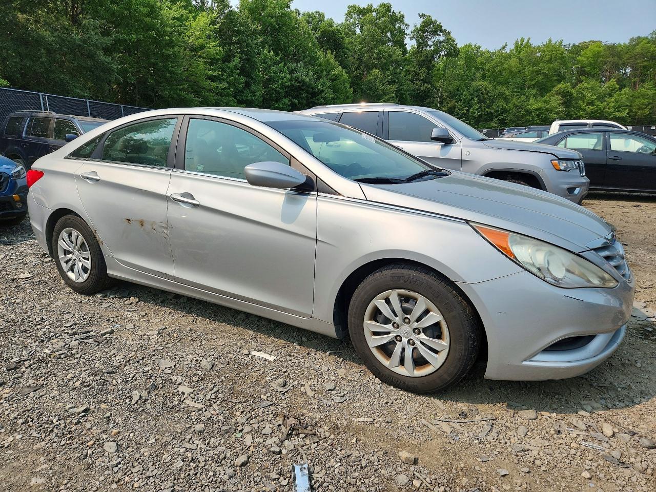 2011 Hyundai Sonata Gls Серебряный vin: 5NPEB4AC9BH285562