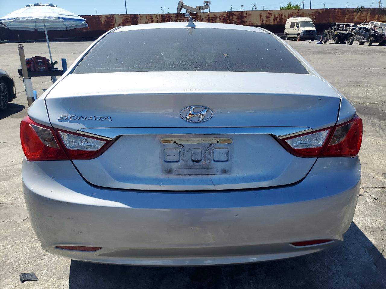 2011 Hyundai Sonata Gls Silver vin: 5NPEB4AC9BH288364