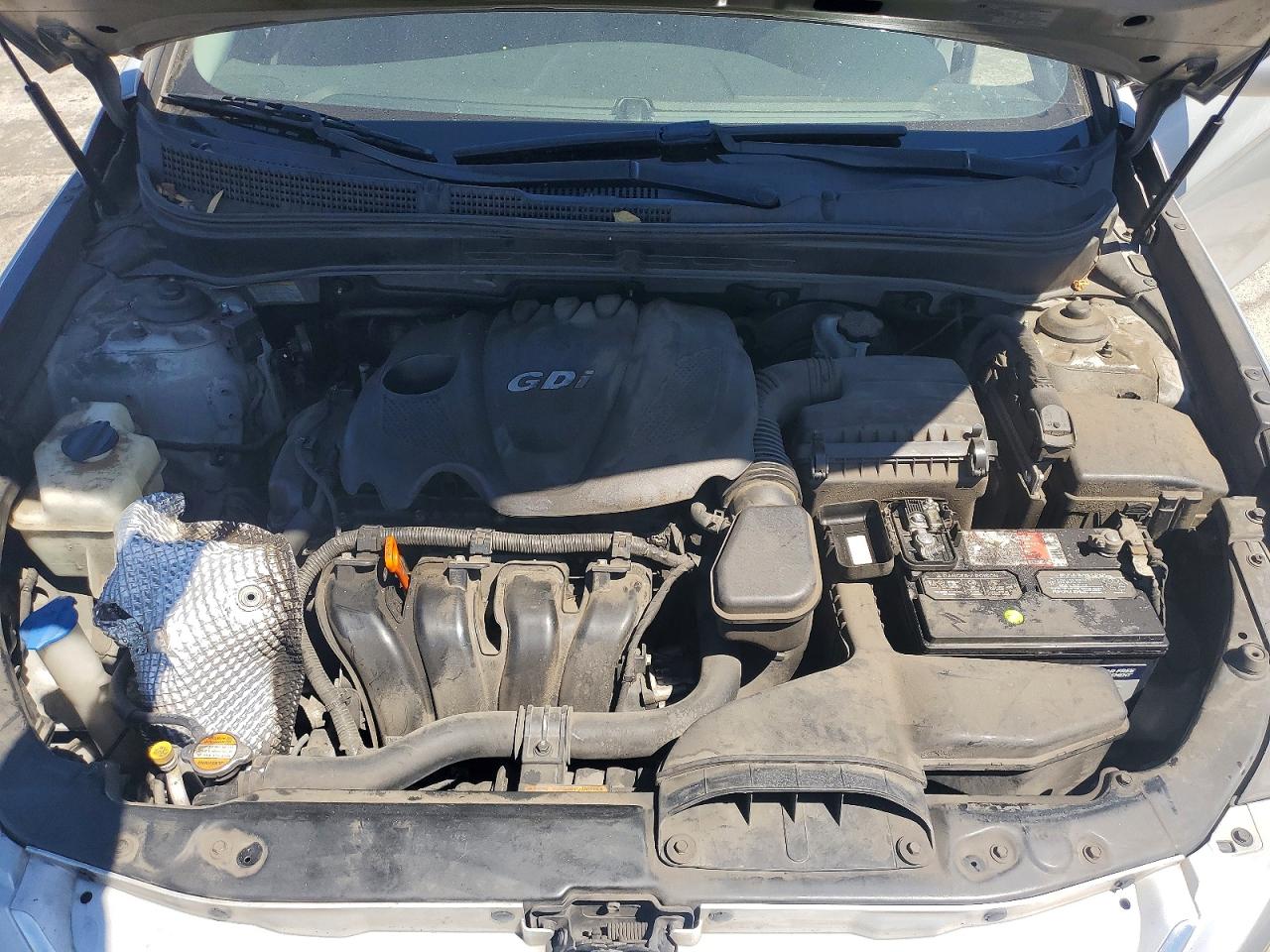 2011 Hyundai Sonata Gls Silver vin: 5NPEB4AC9BH288364