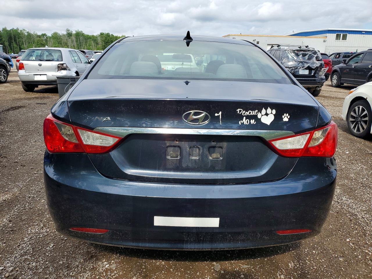 2012 Hyundai Sonata Gls Синий vin: 5NPEB4AC9CH309070