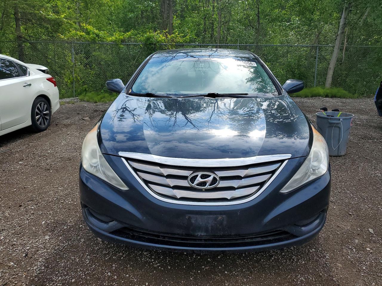 2012 Hyundai Sonata Gls Синий vin: 5NPEB4AC9CH309070