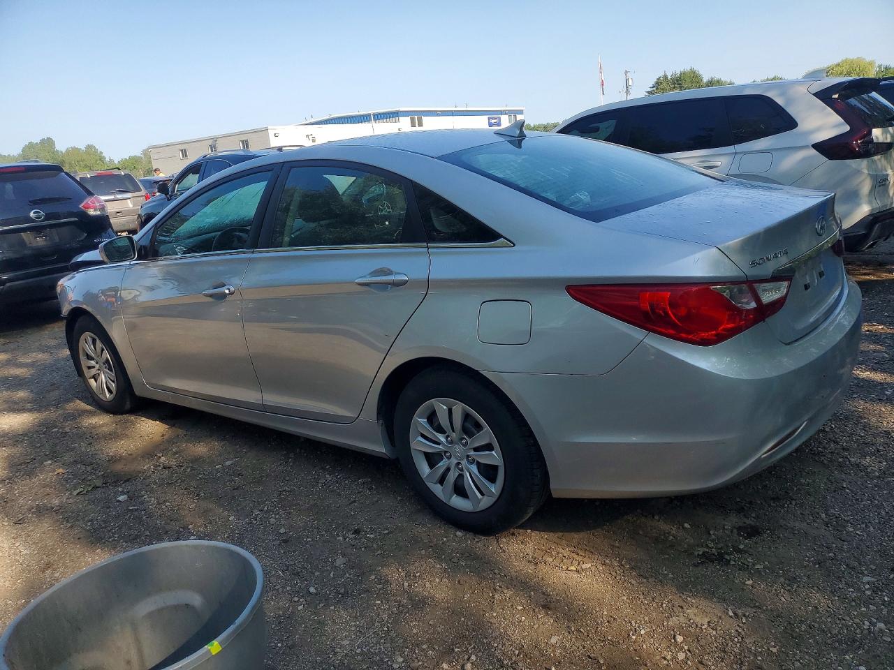 2012 Hyundai Sonata Gls Silver vin: 5NPEB4AC9CH309800