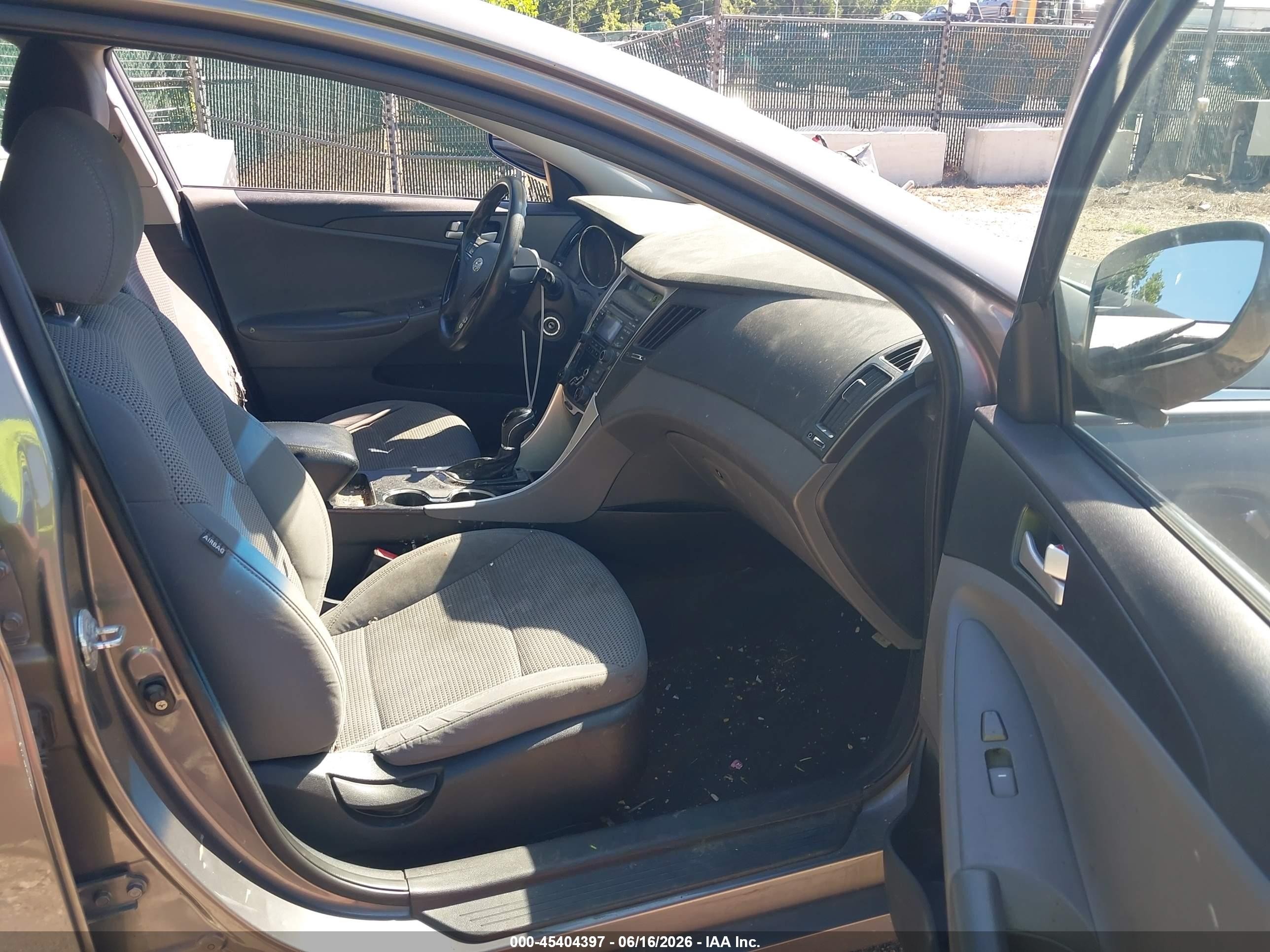 2012 Hyundai Sonata Gls Gray vin: 5NPEB4AC9CH314933
