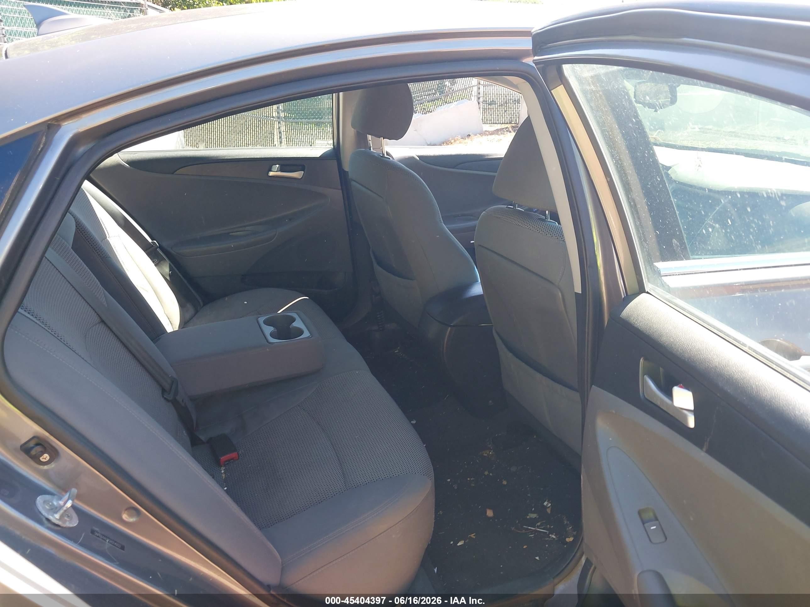2012 Hyundai Sonata Gls Gray vin: 5NPEB4AC9CH314933
