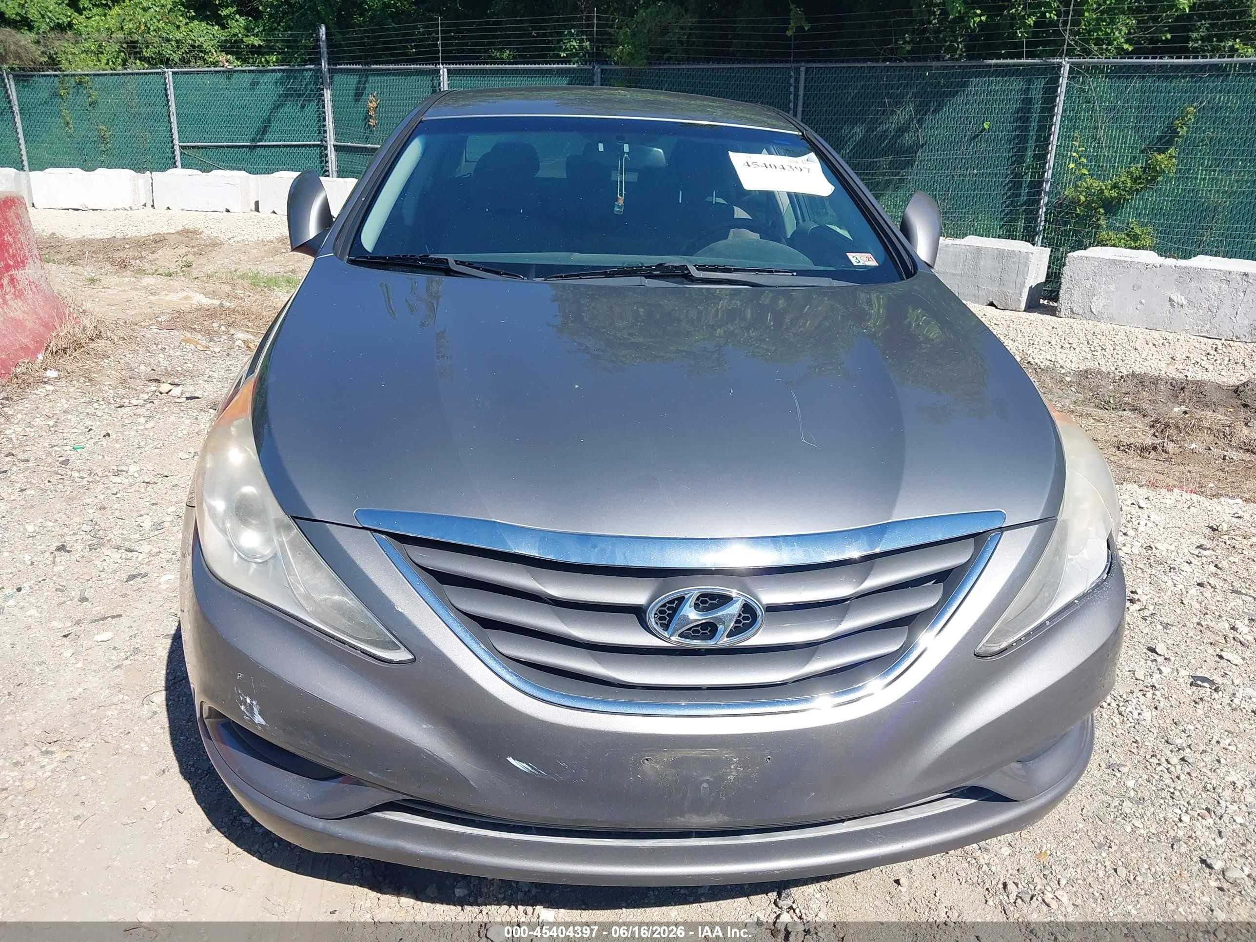 2012 Hyundai Sonata Gls Gray vin: 5NPEB4AC9CH314933