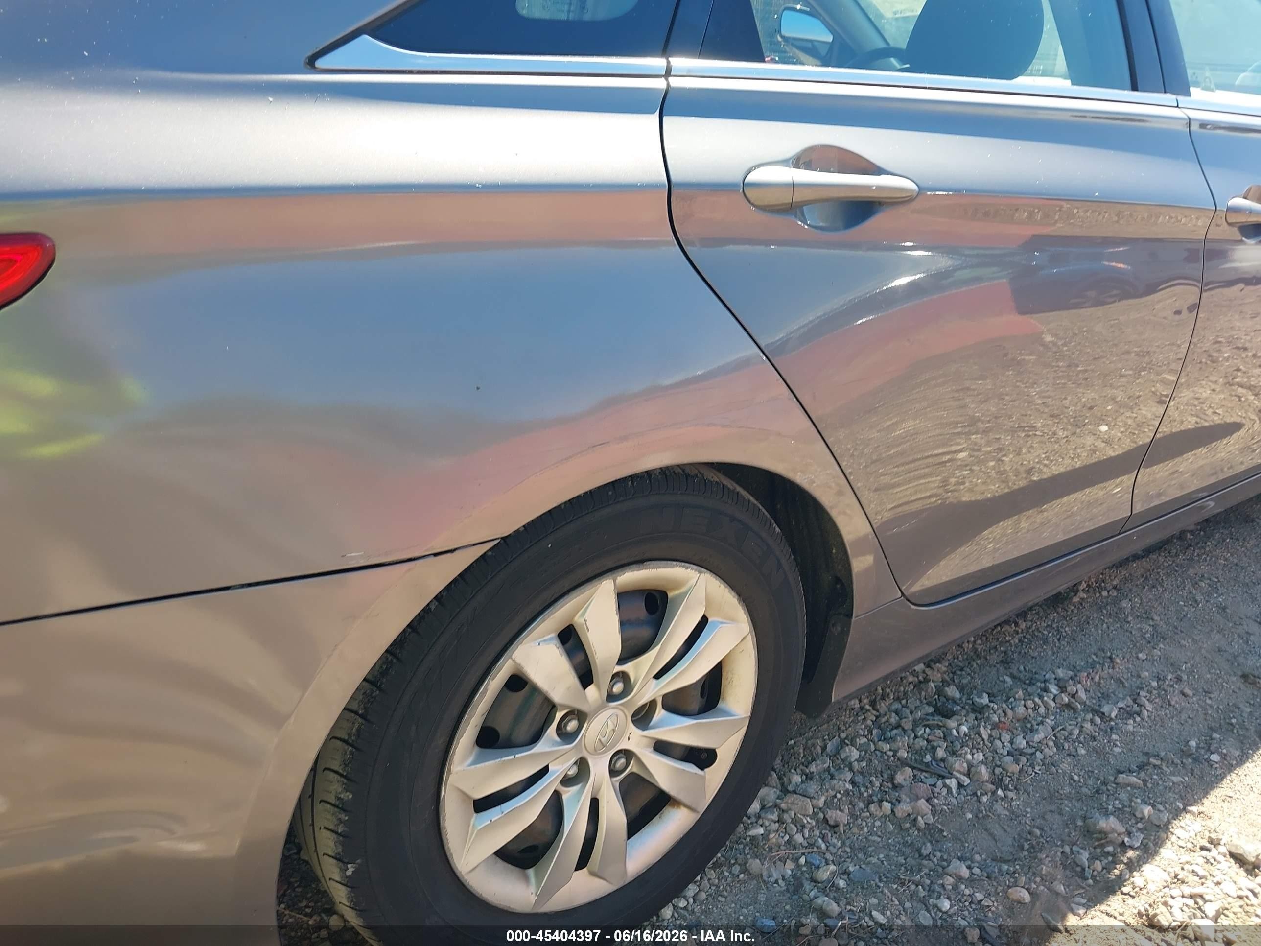 2012 Hyundai Sonata Gls Gray vin: 5NPEB4AC9CH314933