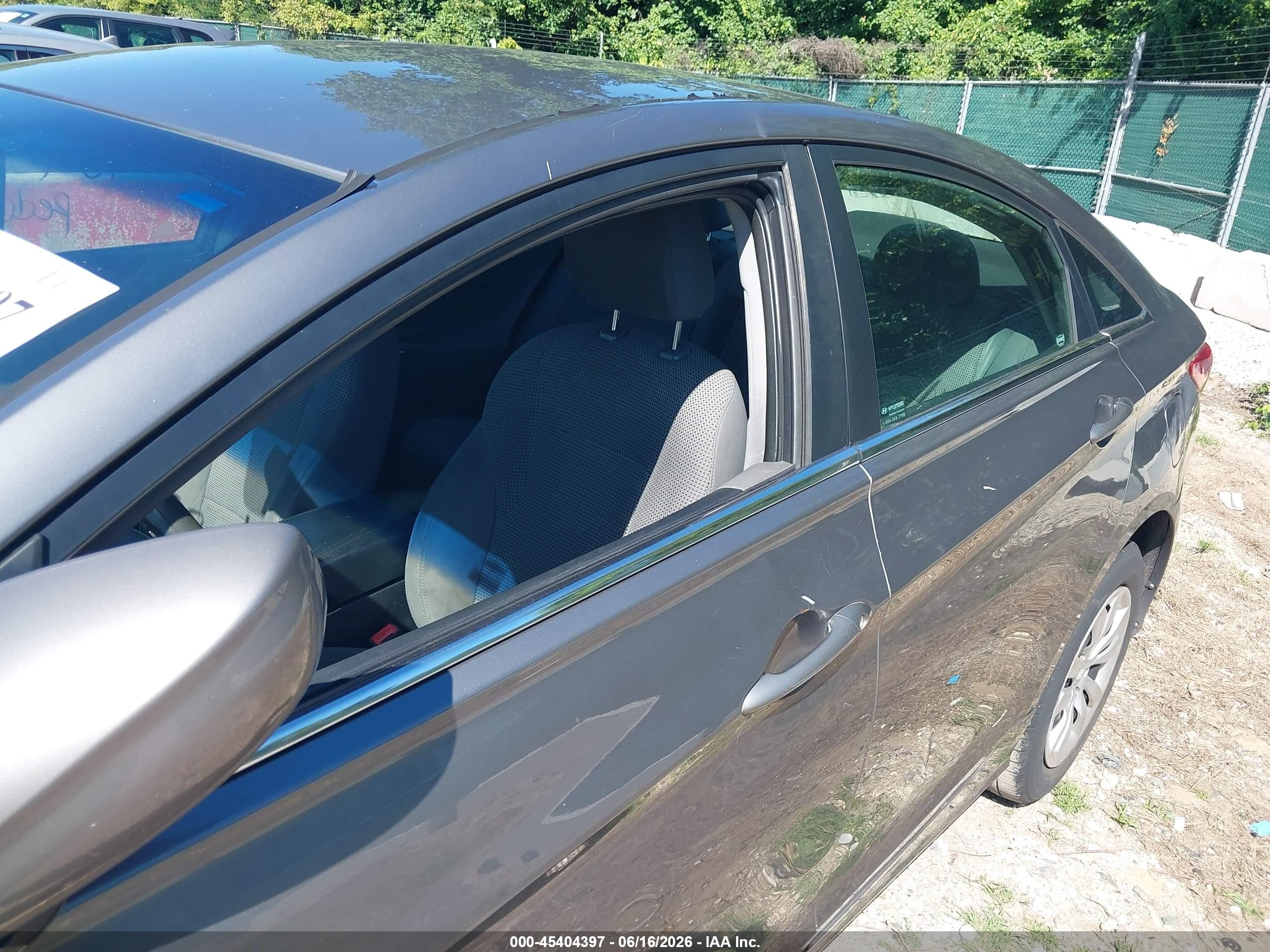 2012 Hyundai Sonata Gls Gray vin: 5NPEB4AC9CH314933