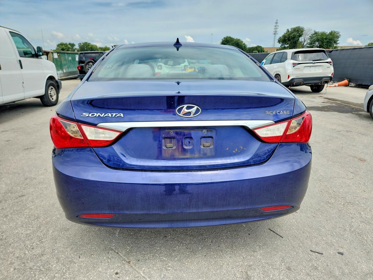 2012 Hyundai Sonata Gls Синий vin: 5NPEB4AC9CH318268
