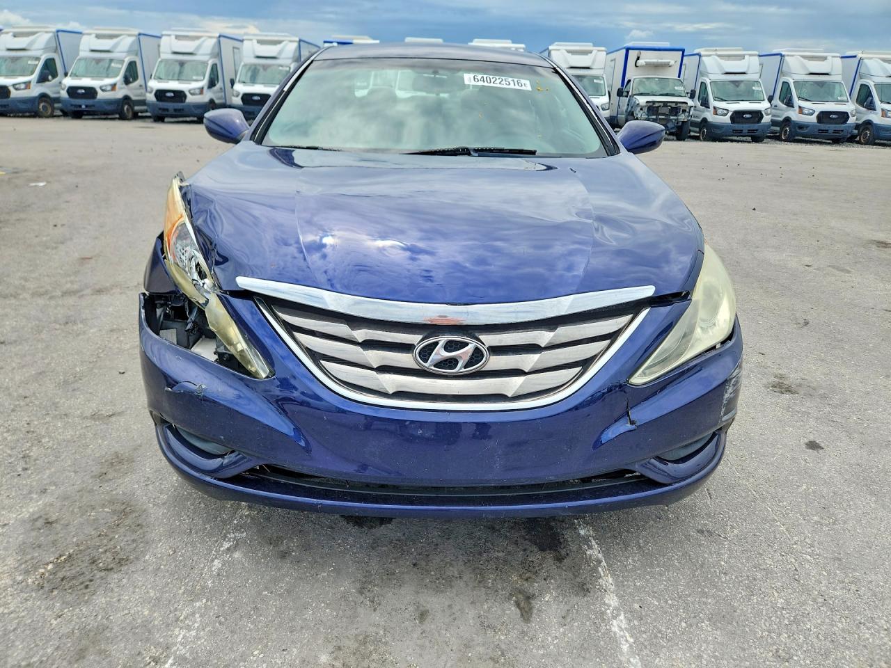 2012 Hyundai Sonata Gls Синий vin: 5NPEB4AC9CH318268