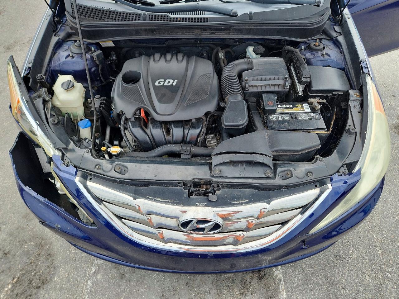 2012 Hyundai Sonata Gls Синий vin: 5NPEB4AC9CH318268