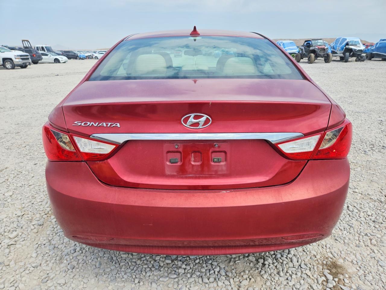2012 Hyundai Sonata Gls Red vin: 5NPEB4AC9CH321400