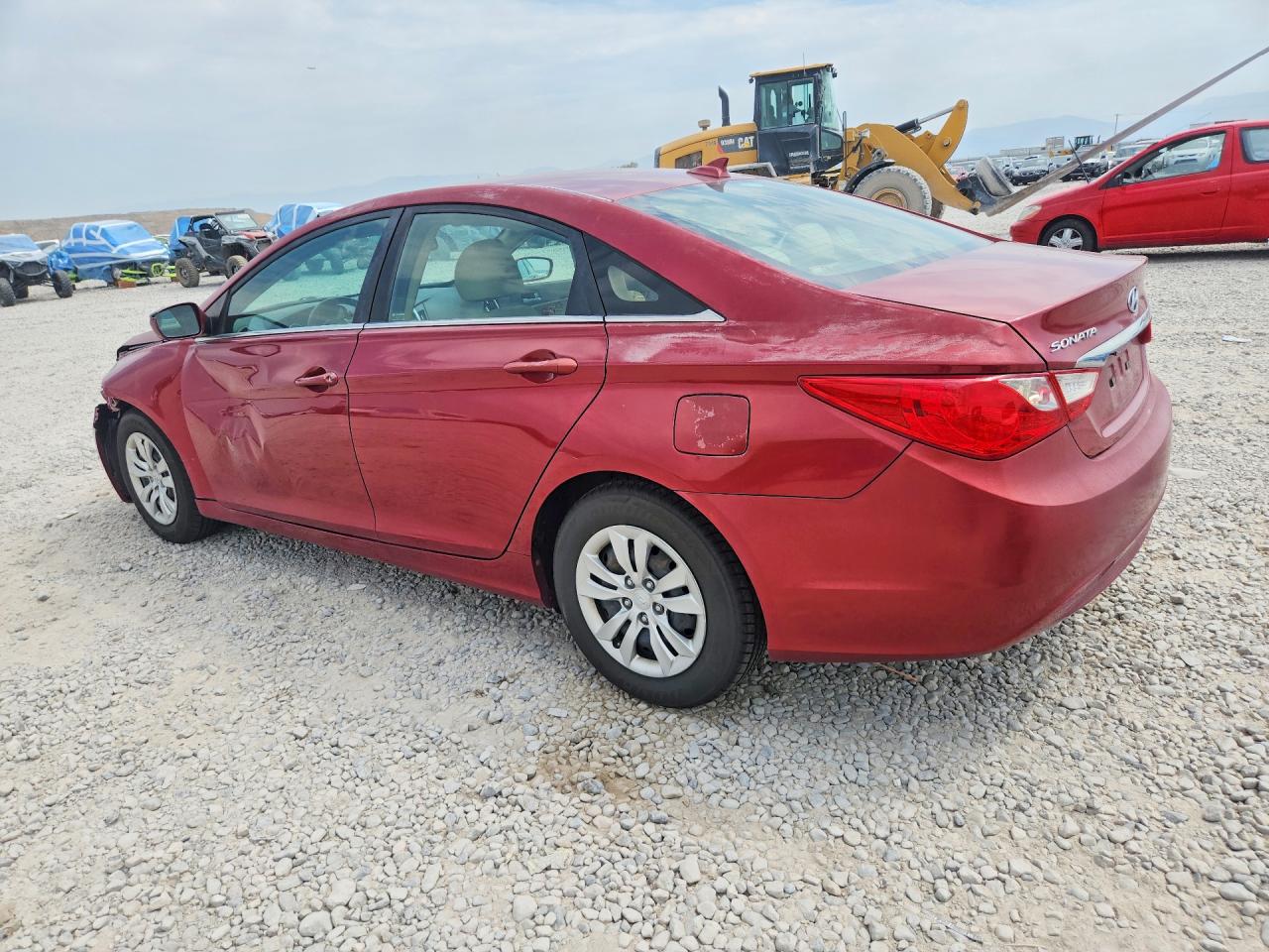 2012 Hyundai Sonata Gls Red vin: 5NPEB4AC9CH321400